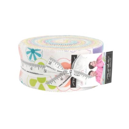Moda - Jelly Roll - On The Bright Side - 40 Strips x 2 1/2' Wide