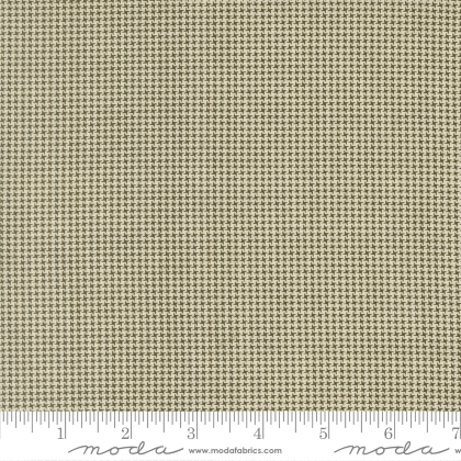 Moda - Joyful Gatherings II - Mini Hounds Tooth, Cloud Evergreen