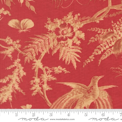 Moda - Le Jardin Rouge - Margueritte, Rouge