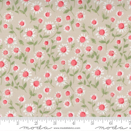 Moda - Love Note - Sweet Daisy, Dove