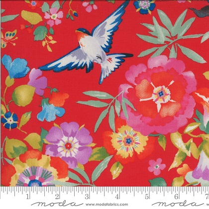 Moda - Lulu - Flights of Fancy, Geranium