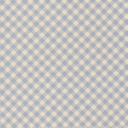 Moda - My Secret Garden - Garden Gingham, Sky