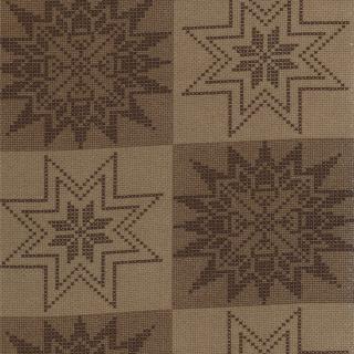 Moda - Nature's Basket - Stiched Stars, Brown