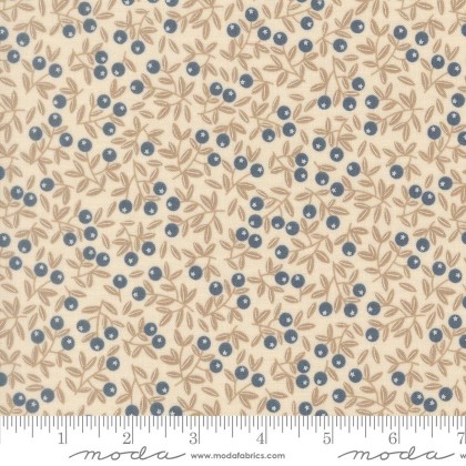 Moda - Nature's Sketchbook - Blueberry Blenders, Pearl