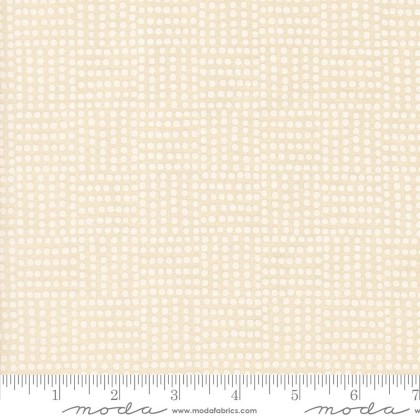 Moda - Nature's Sketchbook - Dots, Pearl White