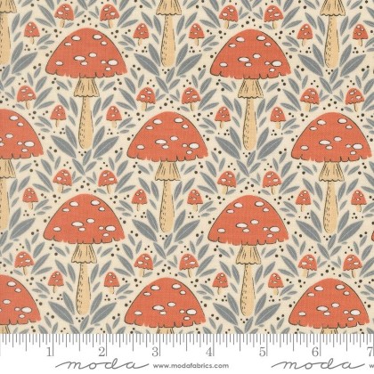 Moda - Nature's Sketchbook - Mushroom, Pearl
