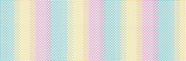 Moda - Petal Power - Rainbow Dots, Wow White