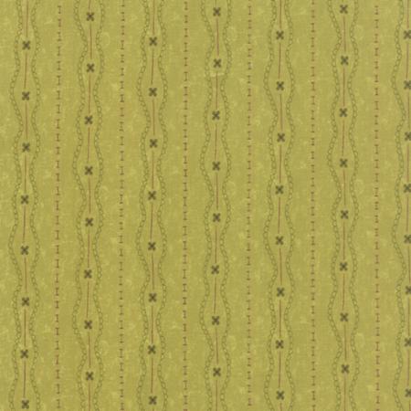 Moda - Prints Charming - Lacey Stripe, Olive