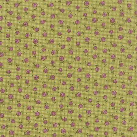 Moda - Prints Charming - Plaid Floral, Olive