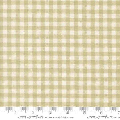 Moda - Quilting Cuddle - Handmade Sweetness Cuddle - Checks, Pear