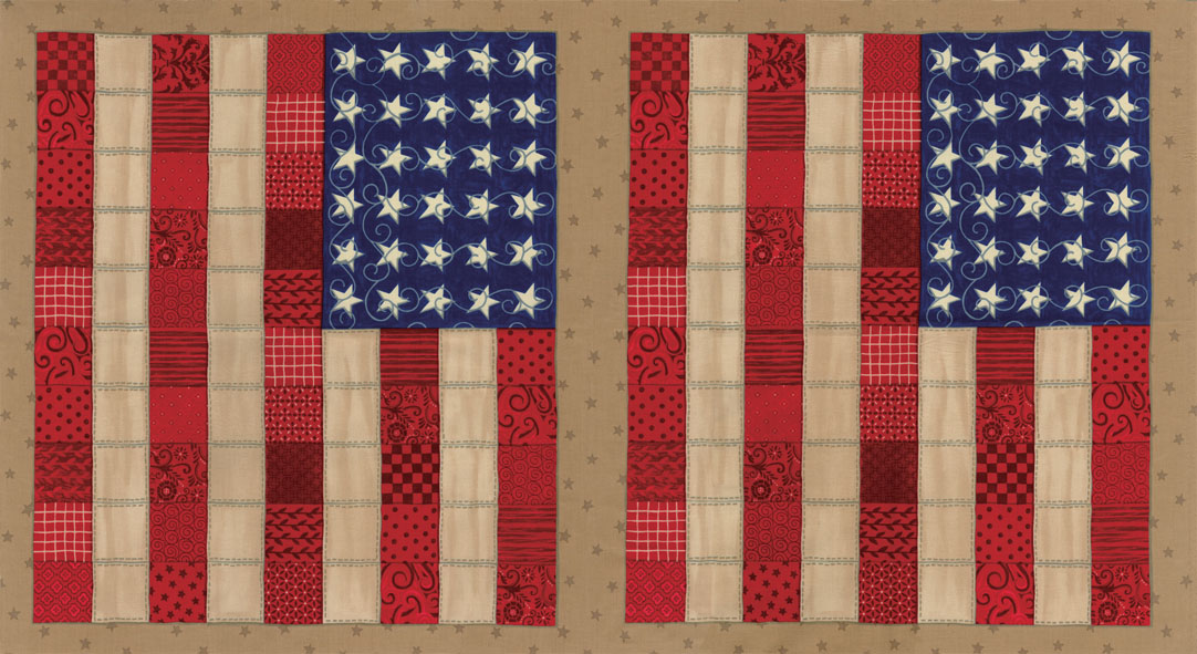 Moda - Sew American - Panel, Traditional