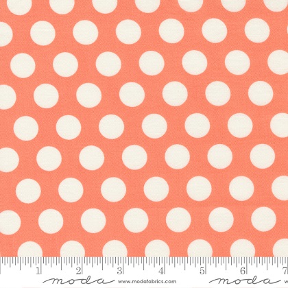 Moda - Sincerely Yours - Dots, Coral