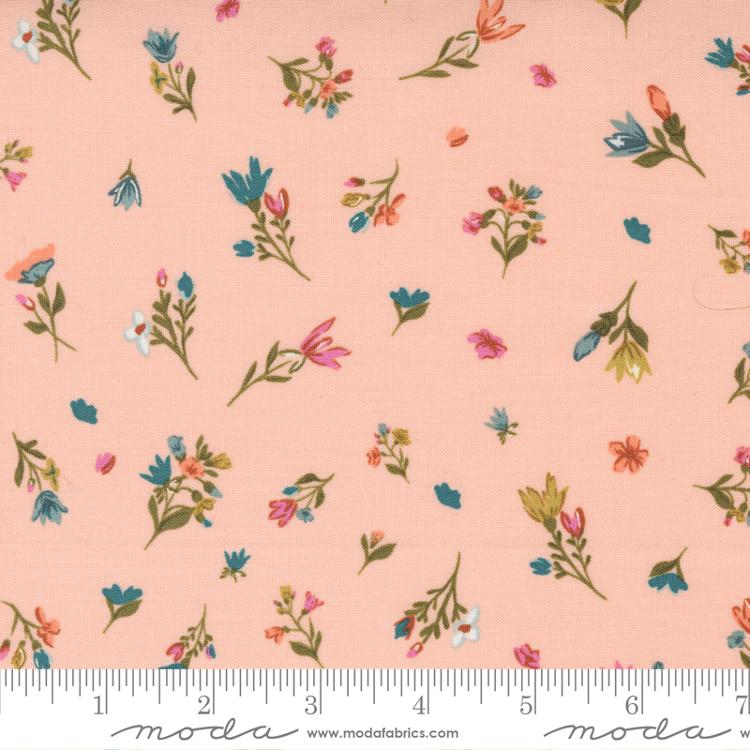 Moda - Songbook...A New Page - Small Floral, Pink