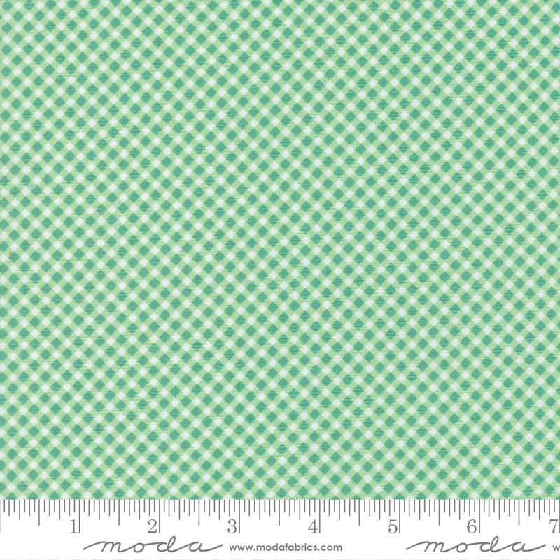 Moda - Strawberry Lemonade - Gingham, Mint