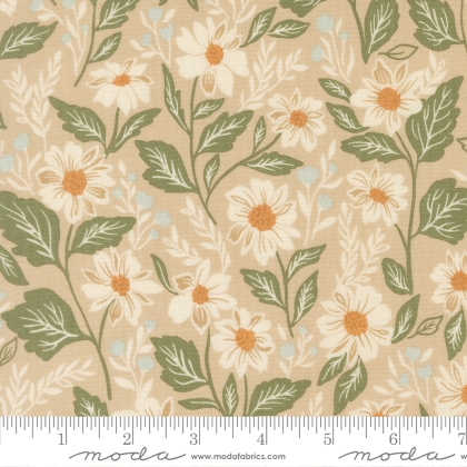 Moda - True Love - Romance Blooms, Oatmeal