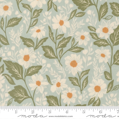 Moda - True Love - Romance Blooms, Robins Egg