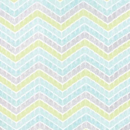 Moda - True Luck - Chevron, Aqua