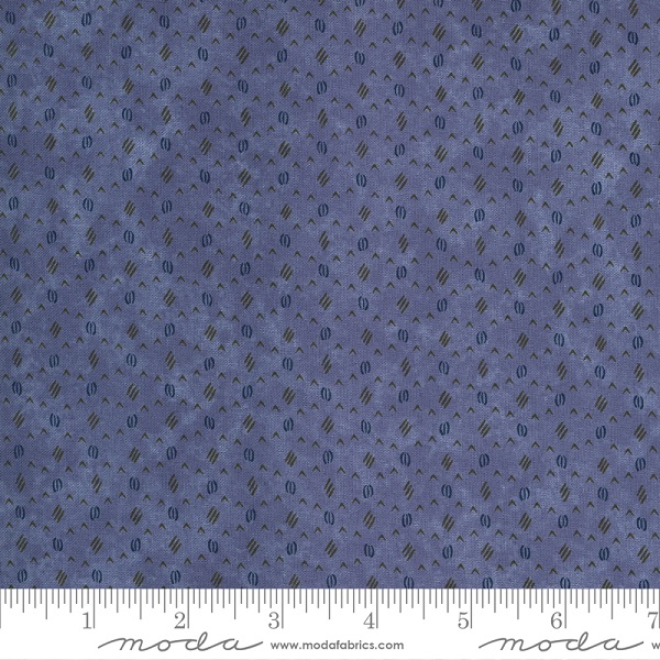 Moda - Violet Hill - Regiment, Blue/Lavender