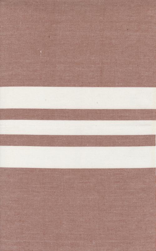 Moda - Vista Toweling - 18' Hemmed Edge Stripe, Orange