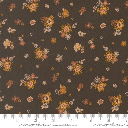 Moda - Wellspring - Micro Bloom Floral, Charcoal