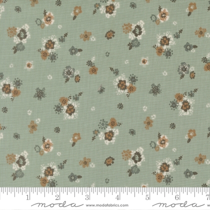 Moda - Wellspring - Micro Bloom Floral, Storm