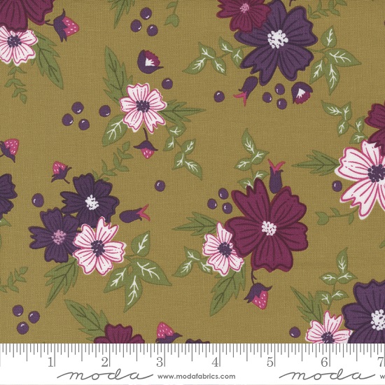 Moda - Wild Meadow - Wildberry Blossoms, Bronze