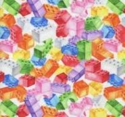 Mook Fabrics - Building Blocks - Block Party, Multi