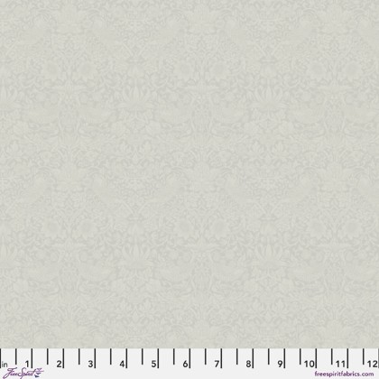 Morris & Co - The Trellis Palette - Tonal Strawberry Thief, Grey