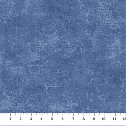 Northcott - 108' Canvas Flannel - Textured, Denim