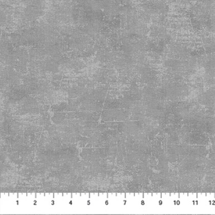 Northcott - 108' Canvas Flannel - Textured, Gray Beard