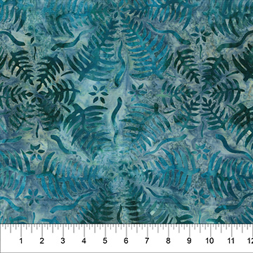 Northcott - Banyan Batik 23 - Destination, Teal