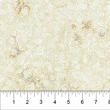 Northcott - Banyan Batiks - Classics - Swirls, Cream