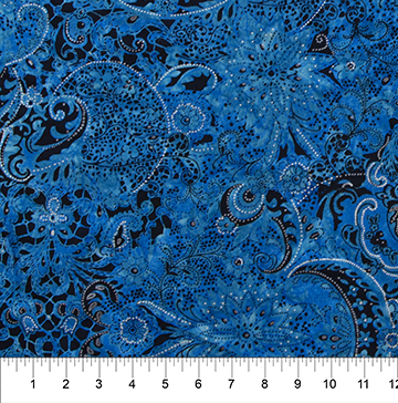 Northcott - Banyan Batiks - Lustre, Pearl Blue
