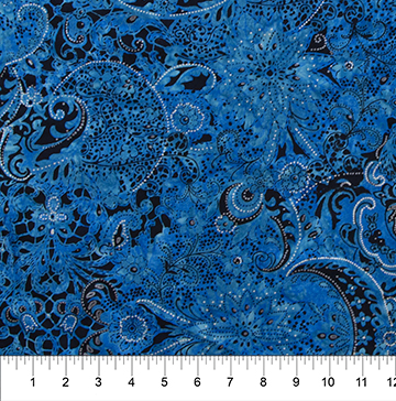 Northcott - Banyan Batiks - Lustre, Pearl Blue