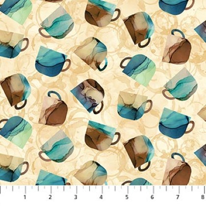 Northcott - Barista - Cups, Ochre