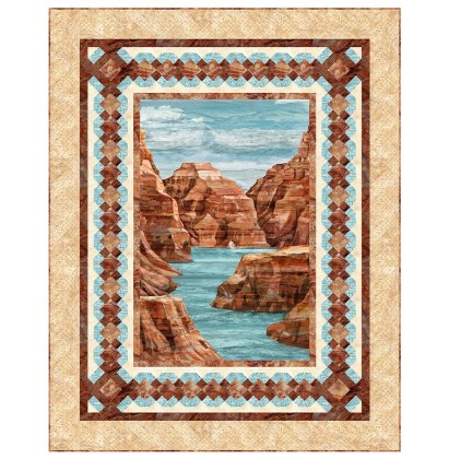 Northcott - Digital Quilt Top - Hidden Passages