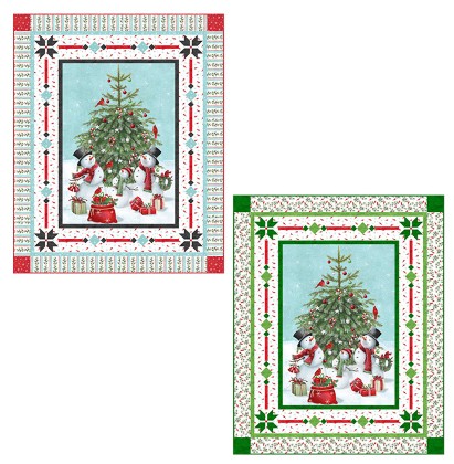 Northcott - Digital Quilt Top - Jolly Gathering