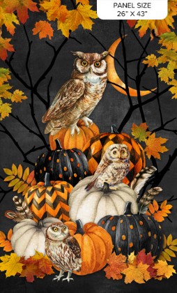 Northcott - Night Owl - 26' Owl Panel, Charcoal