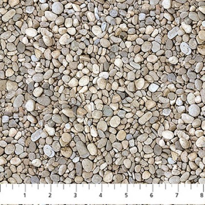 Northcott - Running Free - Pebbles 2, Gray