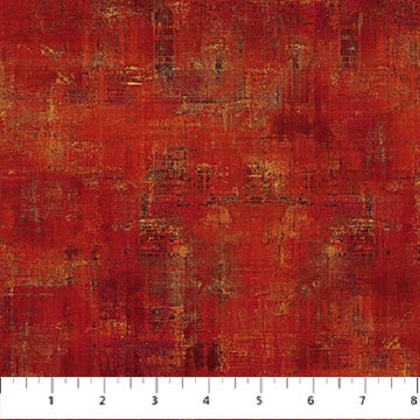 Northcott - Tranquil Tides - Texture, Red