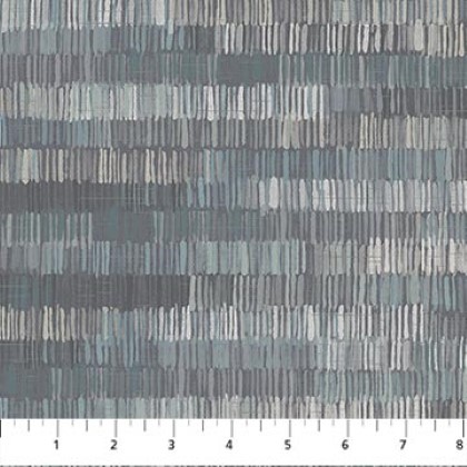 Northcott - Urban Vibes - Horizontal Stripe, Gray