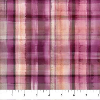 Northcott - Vivian - Plaid, Maroon