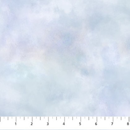 Northcott - Wild and Free - Textured Print, Pale Blue