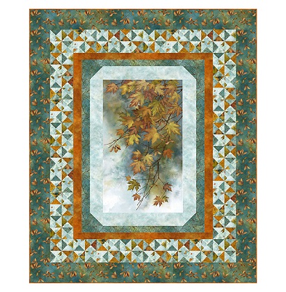 Northcott Pattern - Autumn Night - Based on Autumn Splendor -Stonehenge 68 x 82'