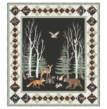 Northcott Pattern - Nature's Parade Pattern - Featuring Tanglewood Collection