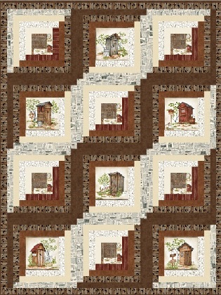 Northcott Pattern - Rustic Refuge - Using Nature's Calling Collection
