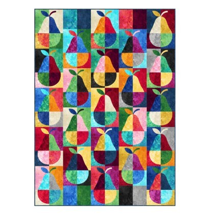 Northcott Pattern - Share The Pears - Based on Stonehenge Basics Collection