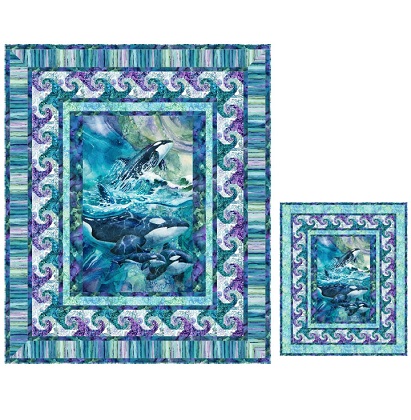 Northcott Pattern - Whale Song - 60' x 72'