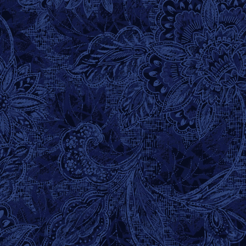 Oasis Fabrics - 118' Shadows - Jacquard, Navy