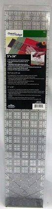 Omnigrid - OmniEdge Ruler w/Channel Edge - 5' x 24'